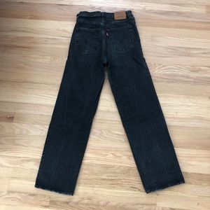 Levi’s Ribcage Straight, Black